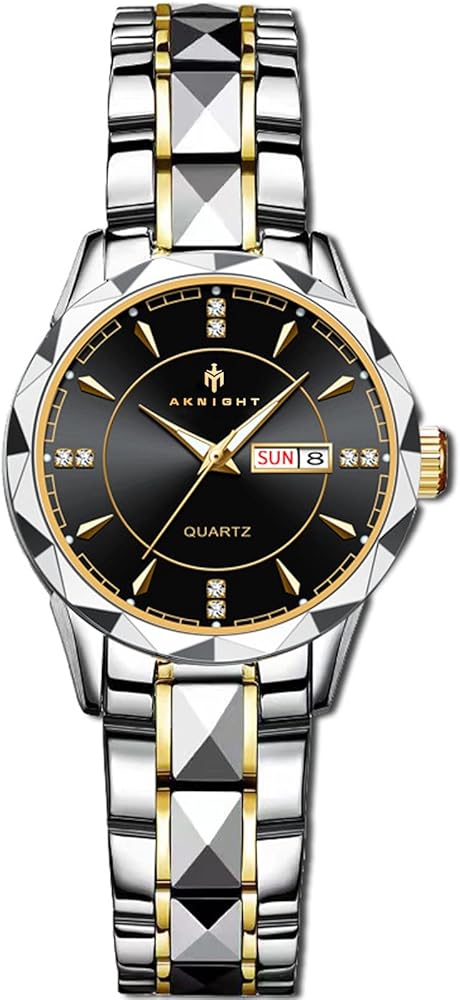 BY BENYAR AKNIGHT - Reloj de Pulsera para Hombre, Movimiento de Cuarzo, Deportivo, Resistente al Agua, 3 ATM, Regalo Elegante para Hombres