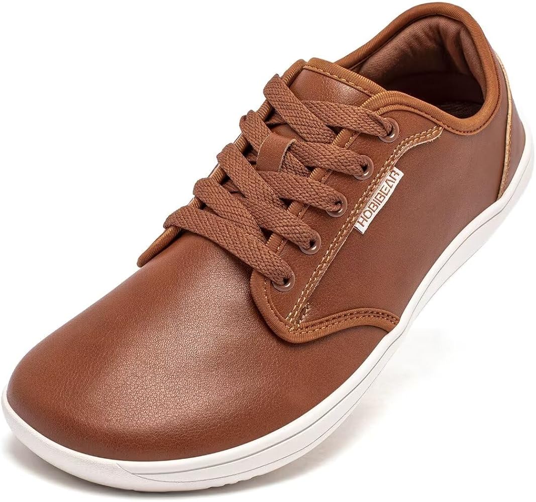 HOBIBEAR Unisex Amplia Descalzo Zapatos para Hombres Womens Minimalista Zapatillas Zero Drop Zapatos Ligeros Cómodo