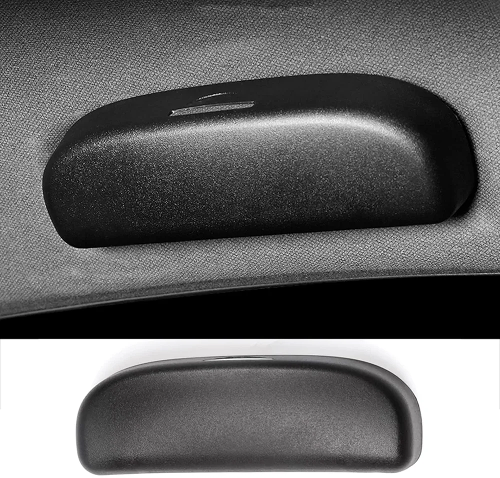 CDEFG Compatible con Toyota CHR C-HR 2016-2023 2024, Coche Gafas Caja Organizador CHR 2024 Gafas de Sol Soporte Almacenamiento Bolsillos Interior CHR C-HR Accesorios (Negro)
