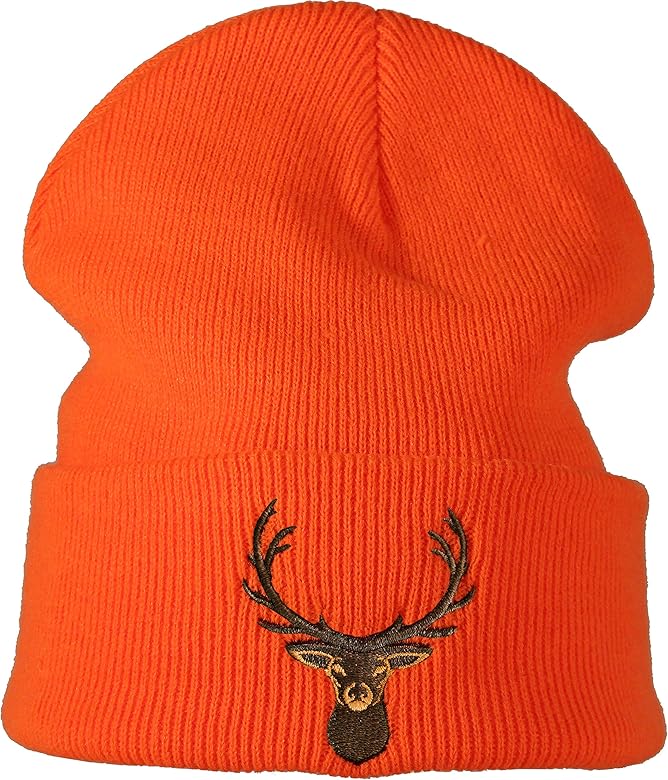 Gorro : Ciervo - Cazadora Hombre/Regalo Cazadoras/Regalos Caza/Cazador/Gorras de Hombre y Mujer/Gorros Invierno/Gorra de Lana/Boina niña niño/Boinas Trabajo/Jager