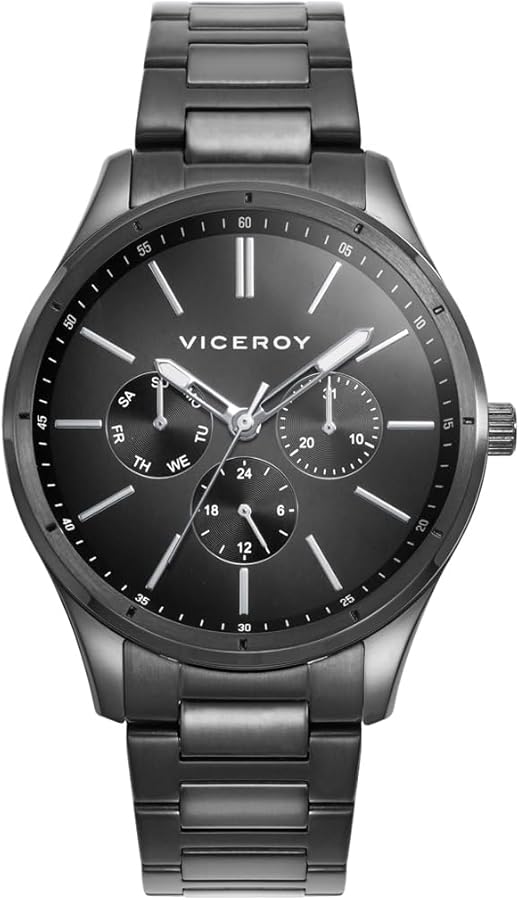 Viceroy Reloj Grand 401387-57 Hombre IP Negro