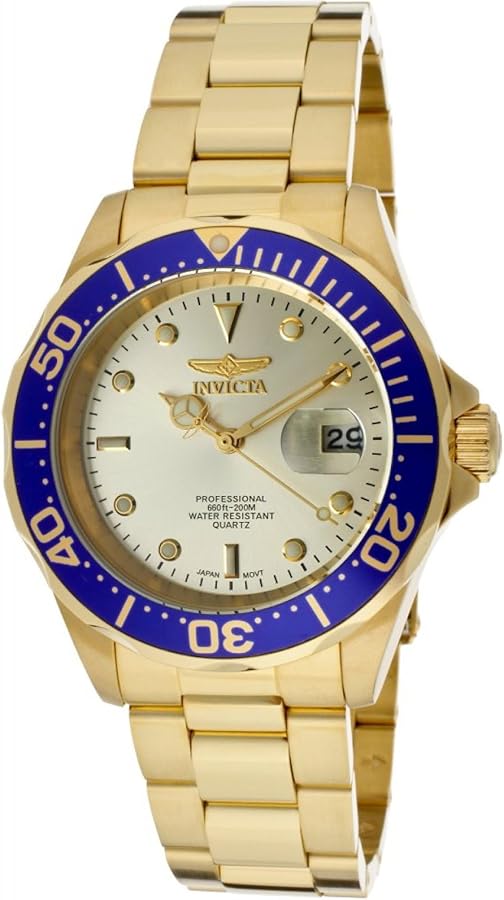 Invicta Pro Diver - Reloj de Cuarzo para Hombre, acero Inoxidable, 40 mm
