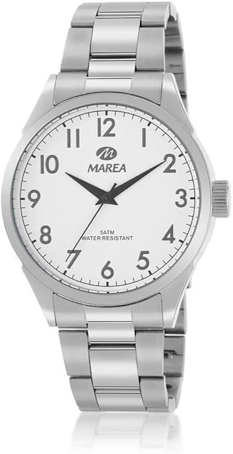 Reloj Marea Hombre Acero Inoxidable Plateado Analógico B36167/2