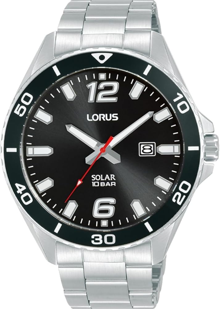 Lorus Reloj Analógico de Cuarzo para Hombre con Pulsera de Acero Inoxidable