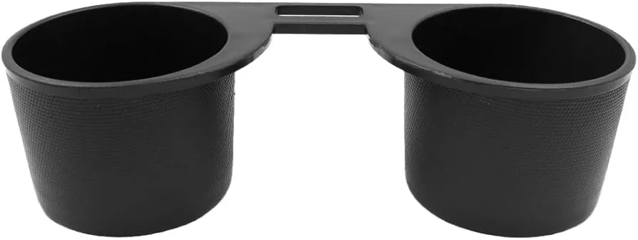 ieron Pieza de Repuesto de portavasos Antracita para VW Transporter T5 T5.1 2003-2015, Repuesto de portavasos de Calidad OEM, Negro