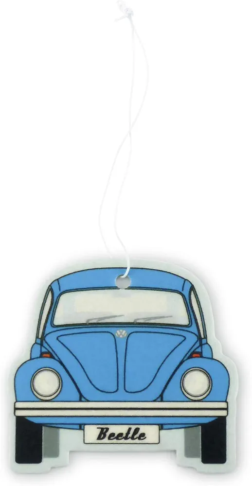 BRISA VW Collection - Volkswagen Escarabajo Coche Beetle Ambientador para Coche, Desodorante del Vehículo, Difusor de Perfume y Fragancia, Accesorios para automóviles/Regalo (Fresh/Azul)