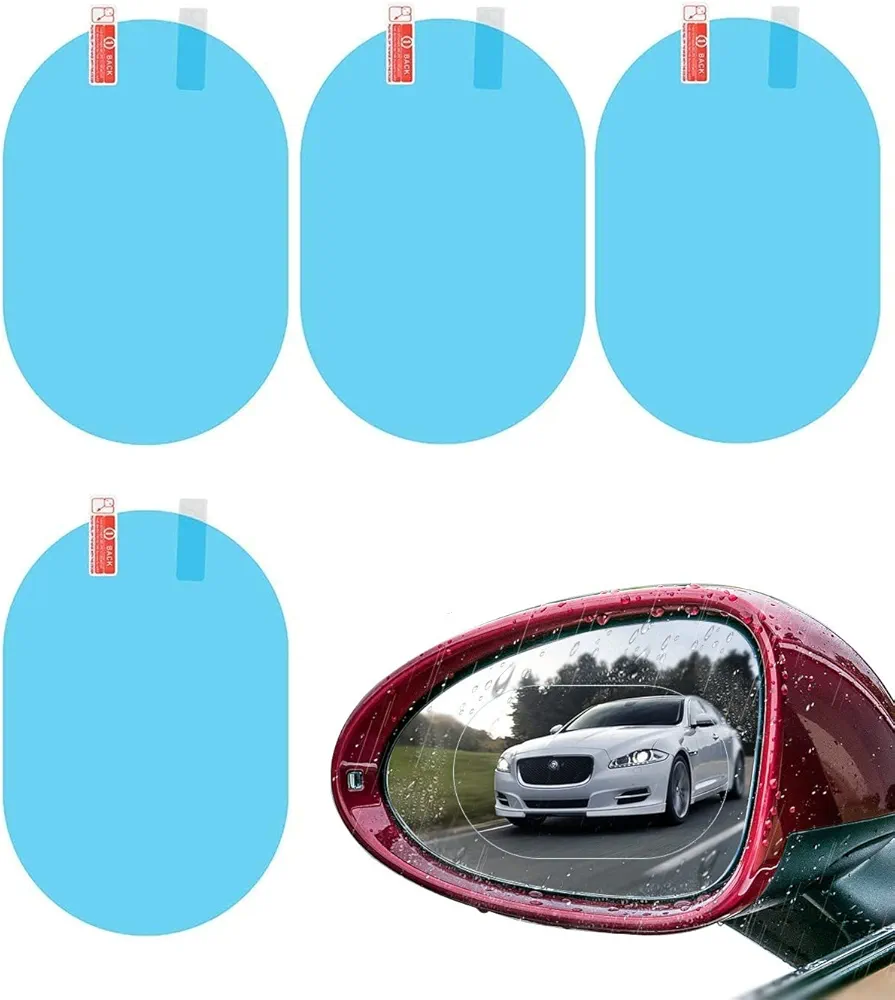 Películas Protectora de Espejo,Protectora de Espejo Retrovisor de Coche,para espejos de coches, motos, automóviles, camiones