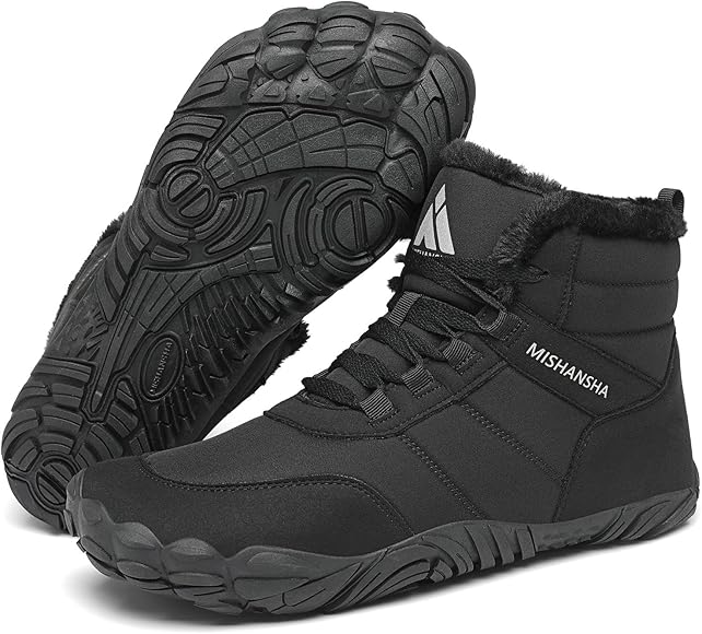 Mishansha Botas de Invierno para Mujer Hombre - Forradas Cálidas & Repelentes al Agua Gr.36-48