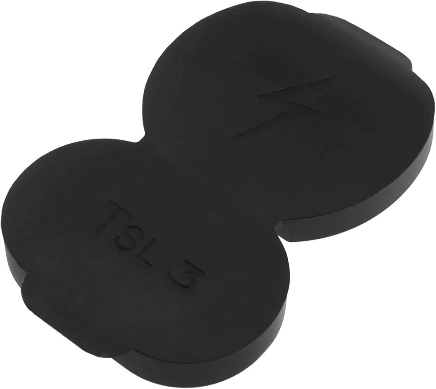 Create idea Cubierta del puerto del enchufe de carga del veh¨ªculo Tapa de polvo de carga del coche Modificaci¨®n automotriz Silicona protectora resistente al agua Accesorios para Tesla Model 3