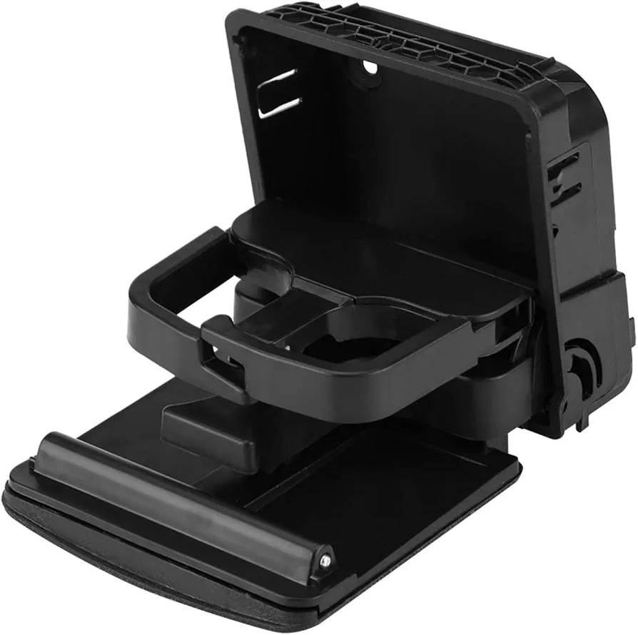 Yuecoom Portavasos de coche, apoyabrazos trasero, portavasos de consola central para Jetta Golf GTI MK5 MK6 EOS RABBIT 1K0862532