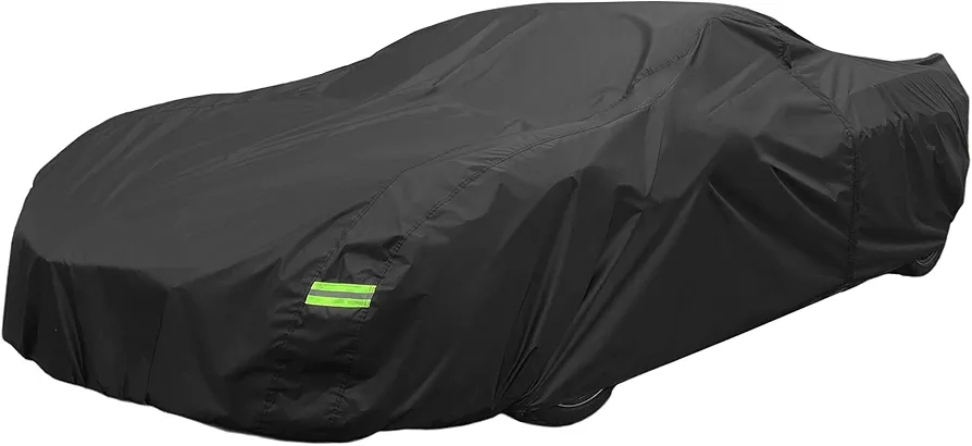 QUARKZMAN para Chevrolet Corvette C3 Cubierta Coche Cubierta con Cremallera Negro