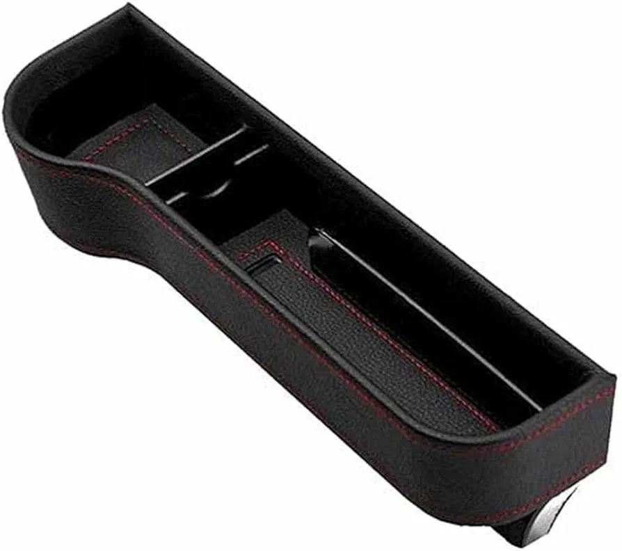 Caja de Almacenamiento para Asiento de automóvil, Coche Caja de Almacenamiento Lateral, Organizador de Espacios para el Asiento del Automóvil, para Asientos de automóvil Izquierdo y Derecho(L)