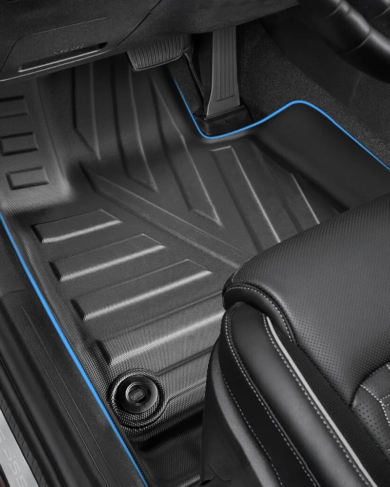 LANGBEAN Alfombrilla para Kia Sportage NQ5 Hybrid 2025 2024 2023 2022, Alfombras Sportage NQ5 HEV Originales TPE con Bordes Elevados, Accesorios Antideslizantes e Impermeables, Negro (3 Piezas)