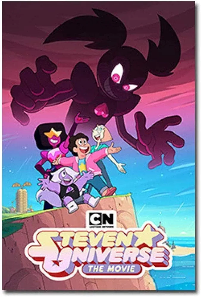 ANSNOW Rompecabezas de Película de Animación, Rompecabezas de Madera de 1000 Piezas de Steven Universe para Niños, Entretenimiento para Adultos, Juego de Ocio, Juguete para Decoración Del Hogar