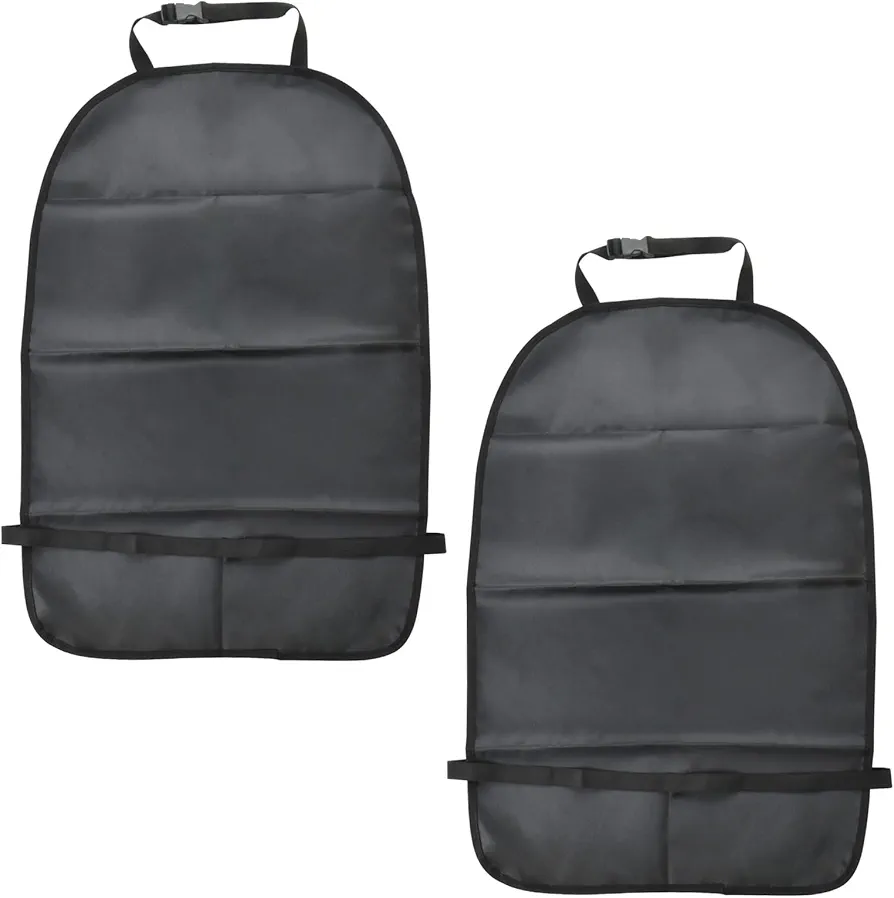 2 Piezas Protector para Asiento Coche, Funda de Tela Oxford para Asiento de Auto, Protector para Alfombrillas para Asiento Trasero de Auto, Accesorios Interiores de Auto para Sedan, SUV y Jeep
