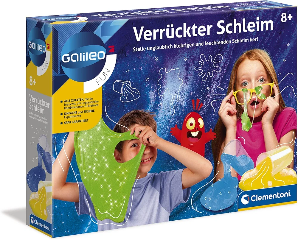 Clementoni-59173 Galileo-Juego de experimentos para niños a Partir de 8 años, Multicolor, 7x35x26 (59173)