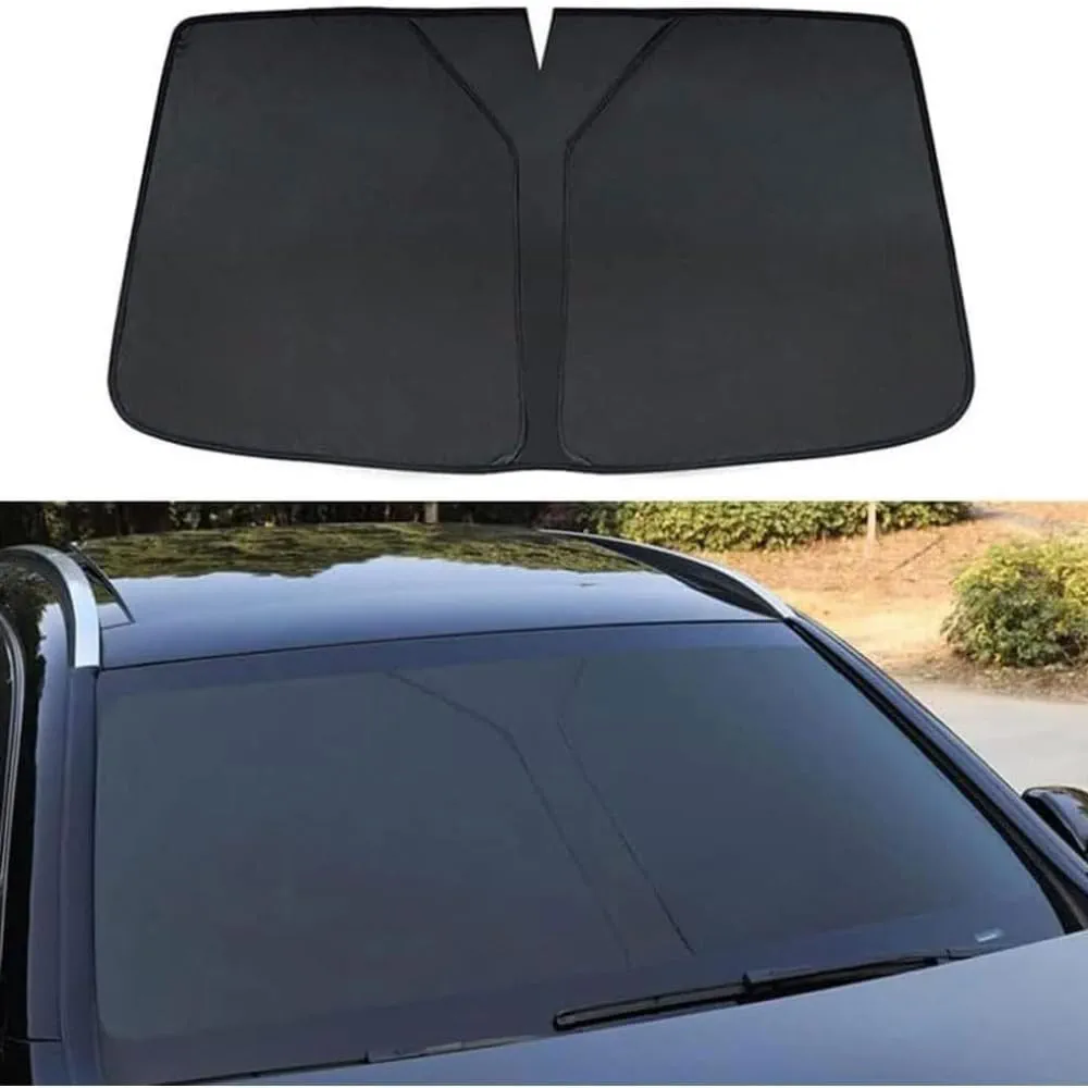Parasol Delantero Coche, para Dacia Jogger 2021-2023 2024 Parabrisas Los Rayos UV Protector Resistir Plegable Polvo Cobertura Accesorios