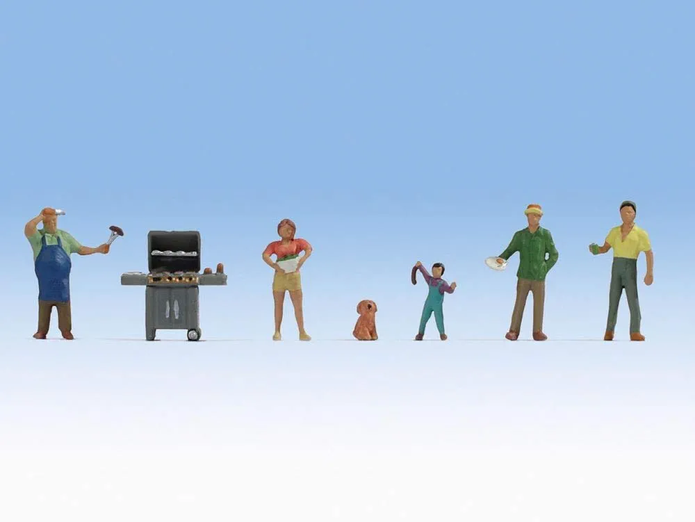 Noch Noch 00Noch TT - Juego de figuras para barbacoa