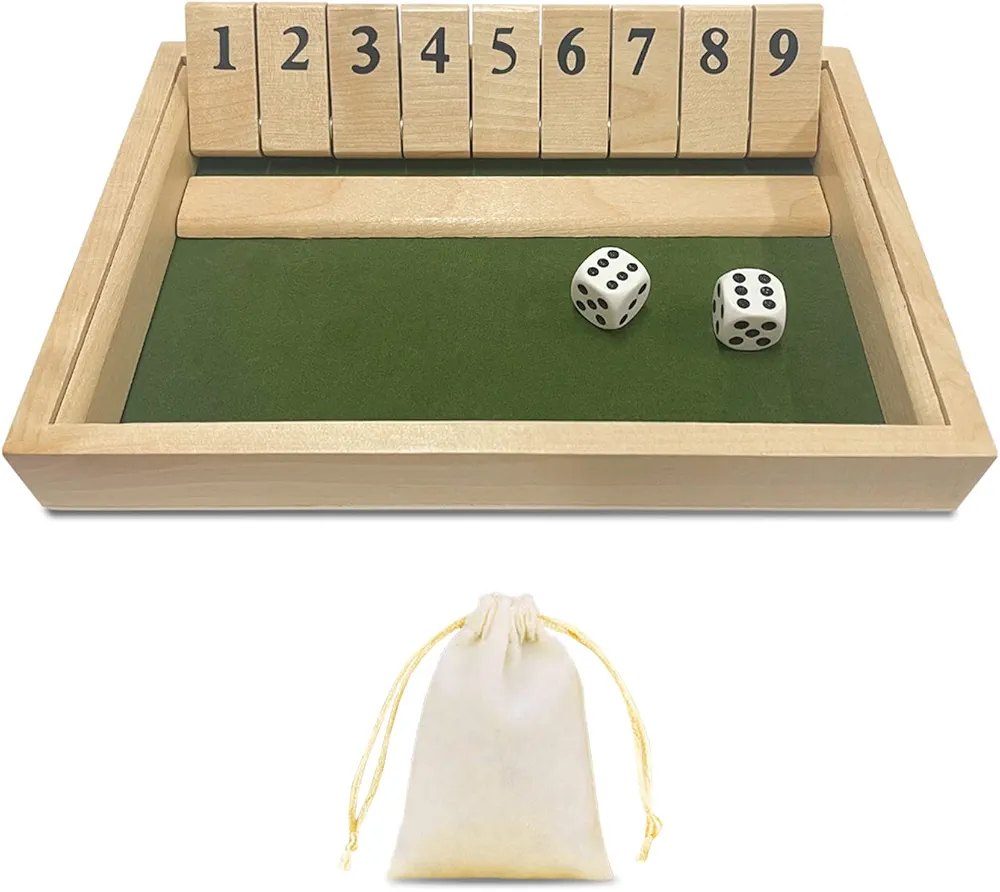 1 juego de madera con números de madera, juego de madera natural ecológico, juego educativo familiar tradicional para niños, juguetes educativos