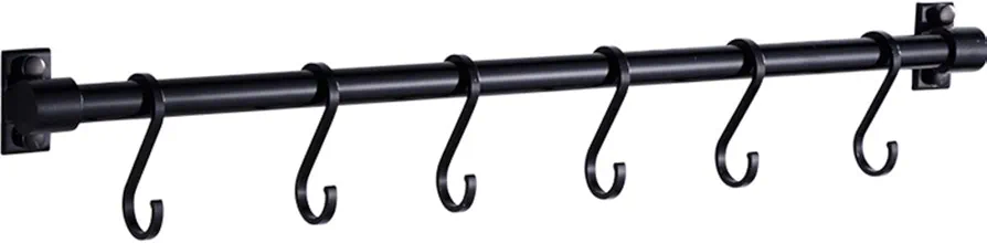 A/N Pepaxon - Soporte de cocina para colgar utensilios de cocina (40 cm - 6 ganchos)