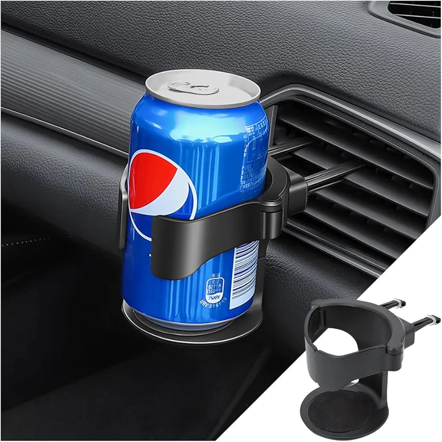 CGEAMDY Portavasos De Coche, Posavasos Coche Ajustable Universal Adecuado para Diámetro ＜ 8 CM Vaso De Agua, Multifuncional Portavasos para Automóvil para Termo, Taza De Café, Bebida, Cenicero