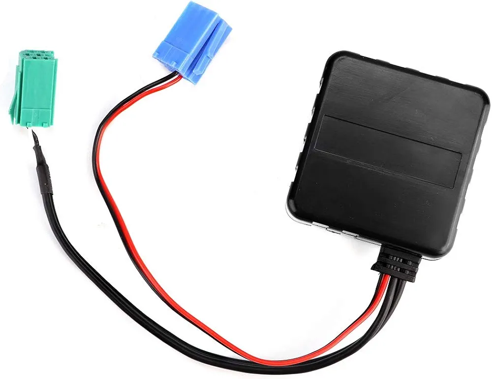 Cable de audio, accesorios de audio para automóvil Auxiliar auxiliar para radio de automóvil Bluetooth Accesorios aptos para Renault