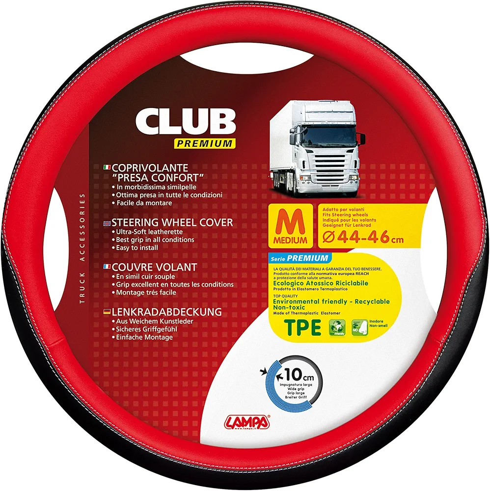 Lampa 98910 Premium Club - Funda para Volante de dirección, M