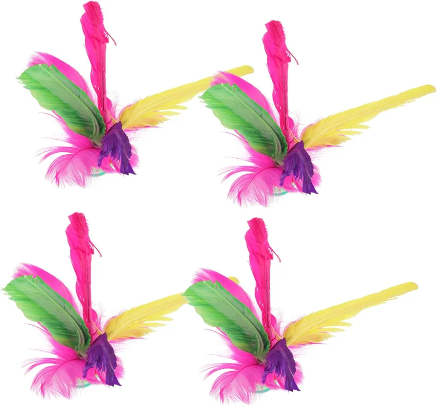 Vaguelly 5 Uds Volante De Juguete para Niño Juguete De Ocio Tradicional Juego De Juguete para Estudiantes Juguete De Ocio para Niño Los Estudiantes Juguete De Patada Entretenimiento Juego