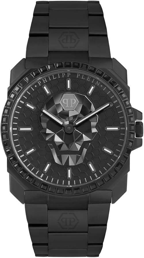 Philipp Plein Kull King - Reloj analógico de Cuarzo para Hombre