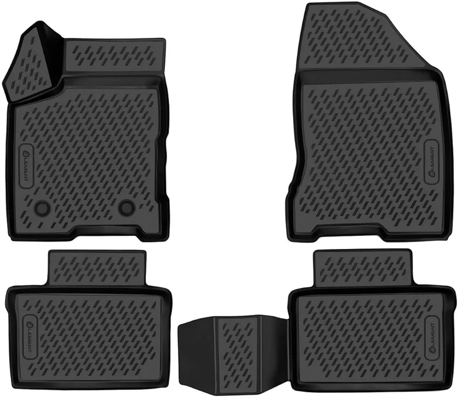 Element EXP.CARHYN00001 Alfombrillas de Goma Antideslizantes para Hyundai Tucson a Partir de 2015, Color Negro, Passform