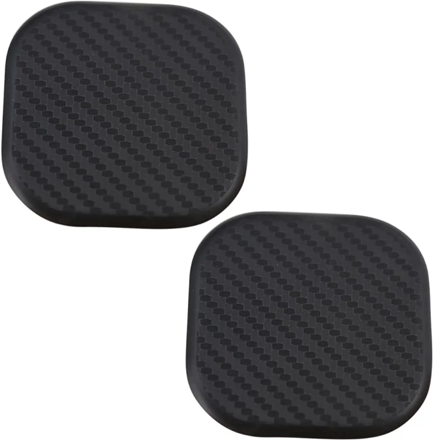 OUNONA 4 Piezas portavasos de Coche portavasos Universal para vehículos Posavasos Beber Posavasos Cuadrados para Taza Auto Accesorios de Viaje Coche Posavasos Almohadillas para Tazas