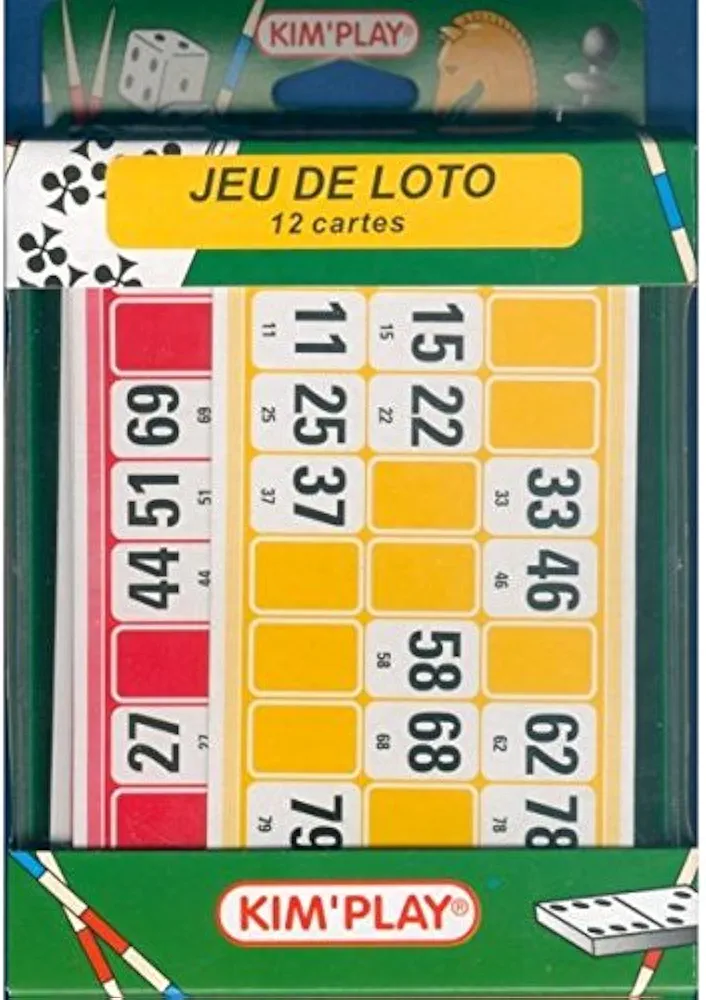 Kimplay 357 - Juego de viaje de loto