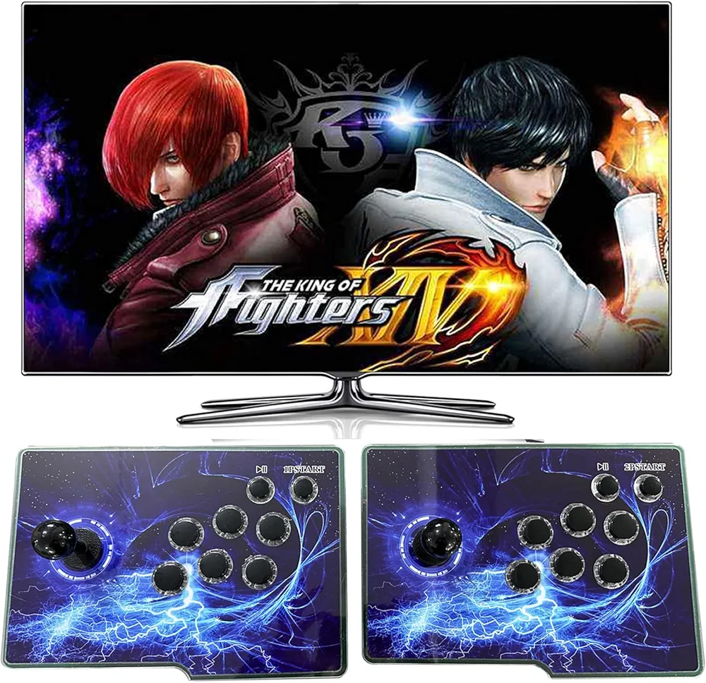 [26780 juegos en 1] Caja de Pandora 3D separada, consola de juegos clásica 2 en 1 separada, con joystick de arcade doble palo, compatible con juegos 3D, HDMI VGA USB, videojuego Full HD 1280 x 720