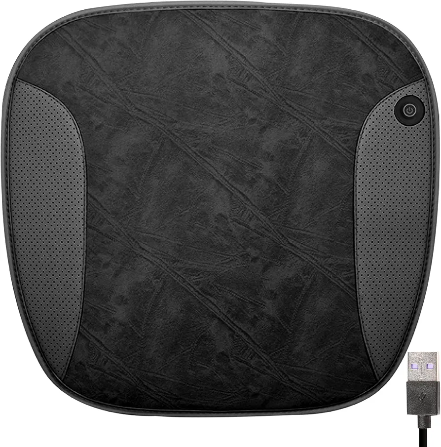 Cubierta de asiento para el automóvil con calefacción, calentamiento rápido de lágrima USB 2 engranajes Calentador de asiento para el automóvil para un interruptor impermeable para el automóvil