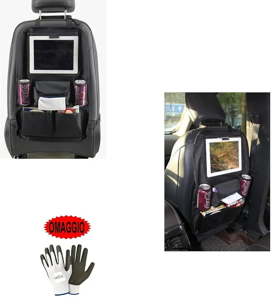 para Dacia Dokker – Bolsa para OBJEKTE para Organizador de Accesorios de automóvil, fijación Universal Mediante Correa y Hebilla de Nailon Lavable y Duradero 40 x 58 cm