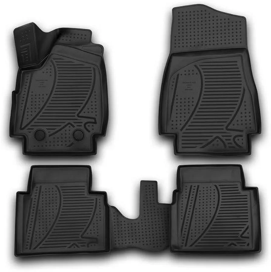 Element 3D Alfombrillas Interior de Coche a Medida TPE Lada 4х4 3D, 2009->, 4 pcs.
