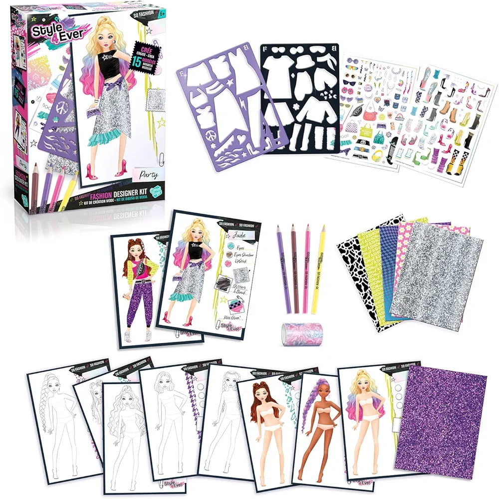 Canal Toys - Style For Ever – Fashion Designer Kit – Kit de Moda – OFG 284