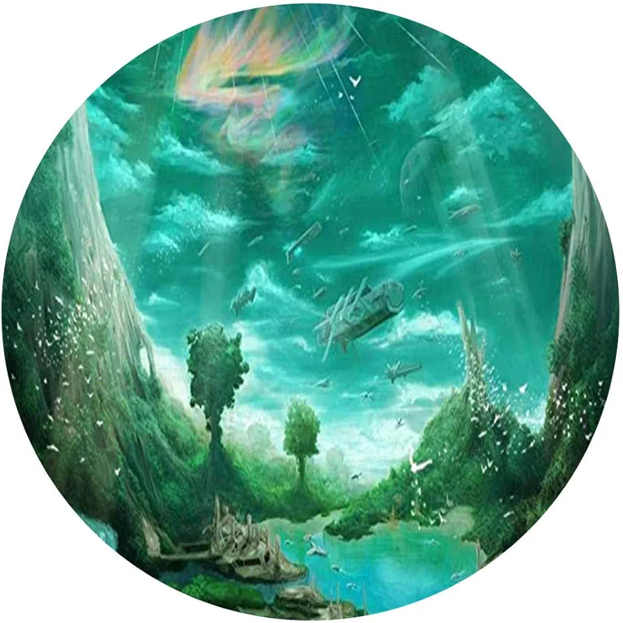 Yingxin34 Rompecabezas para Adultos y niños 1000 Piezas de Paisaje Peculiar Rompecabezas de Papel Rompecabezas de Ocio Juego Creativo Rompecabezas de Juguete Juego Educativo Rompecabezas Circular