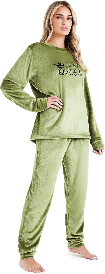 CityComfort Conjunto Pijama Mujer y Adolescente, Pijama Mujer Largo, Ropa de Dormir - Regalos para Ella