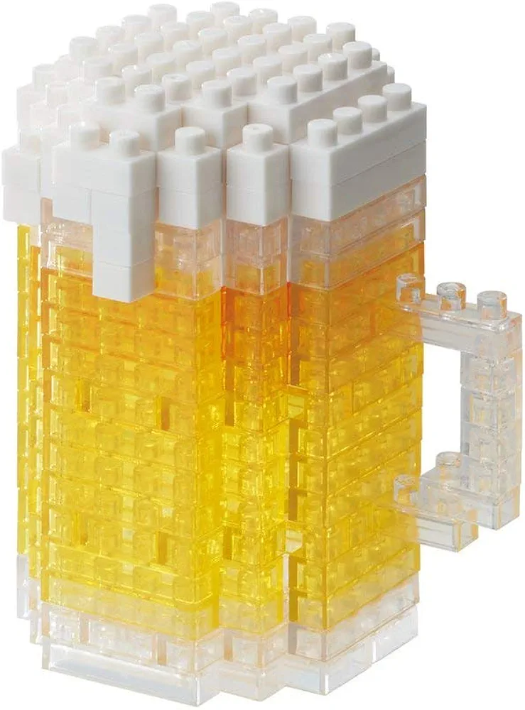 nanoblock NBC245 Beer Toy, Multi-Colour