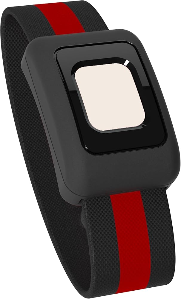 Pulsera Swissvoice S/M510, con tecla SOS de Emergencia para Personas Mayores para Smartphones Swissvoice S510 y M510 para Llevar como Pulsera o Colgante - Resistente a Salpicaduras de Agua