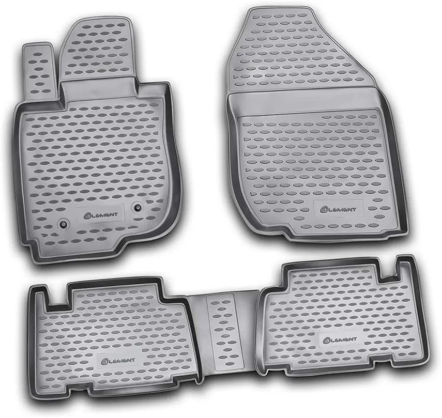 Element Alfombrillas Interior de Coche a Medida TPE Toyota RAV4 01/2006-2010, 4 pcs.