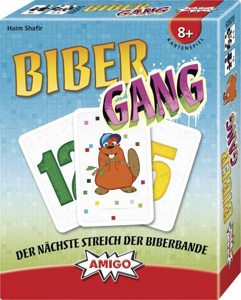 AMIGO- Biber-Gang Juego de cartas. (02005)