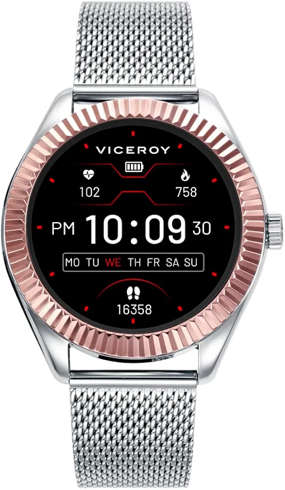 Viceroy - Reloj Smart Acero IP Rosa Brazalete Sr Va - 41139-70