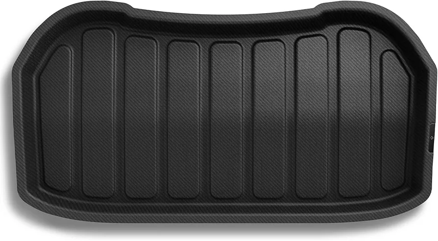 Spigen Tesla Model 3 Highland 2024 Alfombrilla Delantera para Maletero, Alfombrillas para Maletero, Impermeables, para Todo Clima, diseñadas para Accesorios Modelo 3 - Edición Carbono