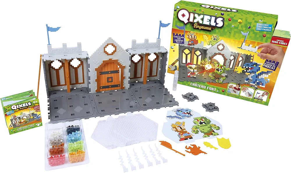 Asmokids Kanaï Kids KK87028 – Juego Le Château (el Castillo), Reino Qixels