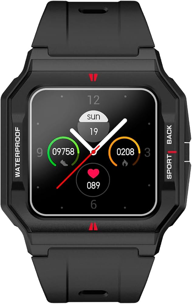 Radiant - Colección L.A. - Reloj Inteligente, Smartwatch con Pulsometro, Tensiometro, Monitor de Sueño y función de Pulsera Actividad Digital. para Hombre y Mujer. Compatible con Android iOS