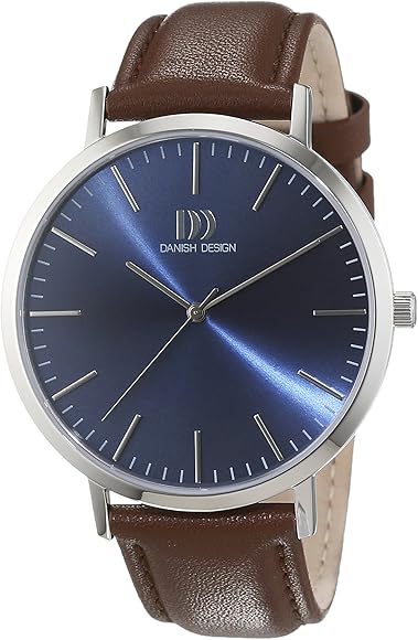 Danish Design - Reloj de Pulsera para Hombre, analógico, Cuarzo, de Piel, 3314509