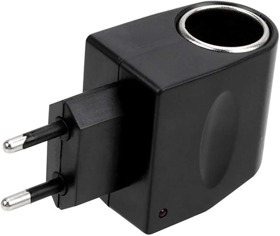 Adaptador De Corriente AC A DC, Convertidor De Corriente para Automóvil CA 100-240V A CC 12 V A 6W Daptador De Enchufe para Encendedor De Cigarrillos Led Inversor para Electrónica