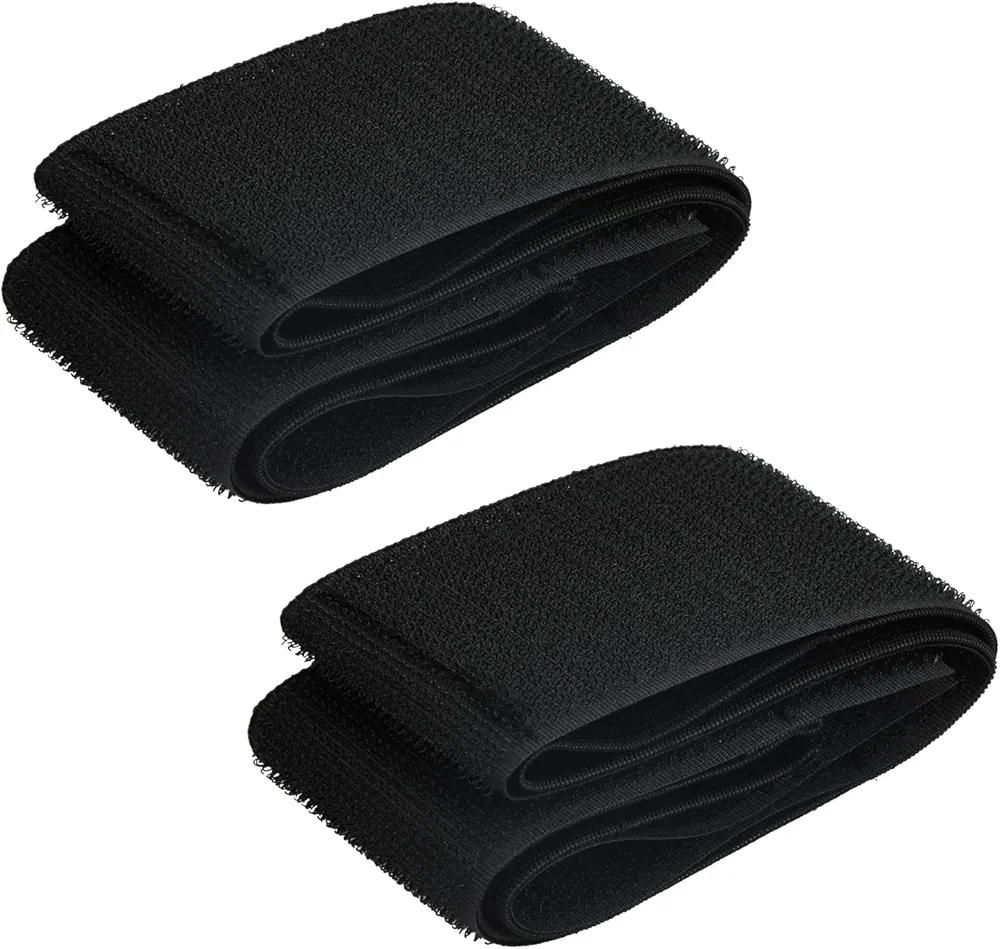 Anseom Juego de 2 Correas para Maletero de Coche, Cintas de Velcro Correa Fijación para Almacenamiento Maletero, Correa de Maletero de Coche Universal Accesorios de Coche para Coches, Furgonetas